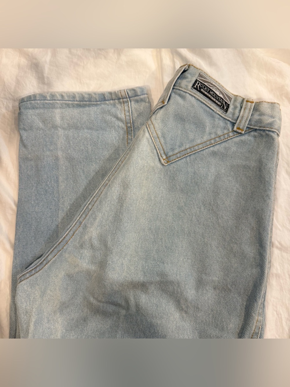Vintage Light Wash Rocky Mountain Jeans
